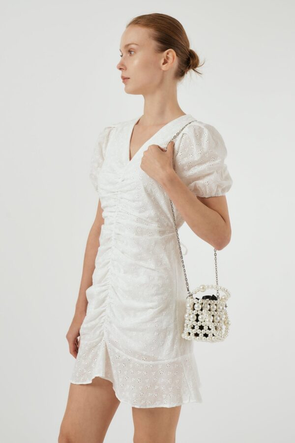 Petite Faux Pearl Purse