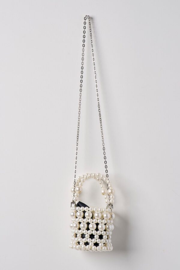 Petite Faux Pearl Purse