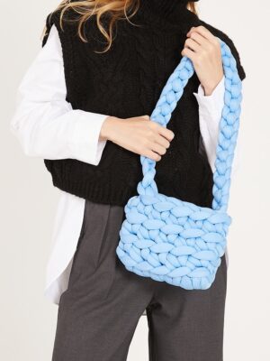 Yvette Chunky Knitted Shoulder Bag