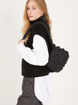 Yvette Chunky Knitted Shoulder Bag