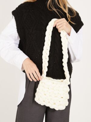 Yvette Chunky Knitted Shoulder Bag