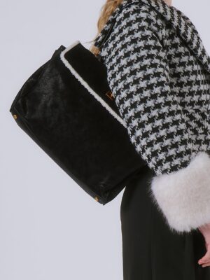 Fuax Shearling Sherpa bag